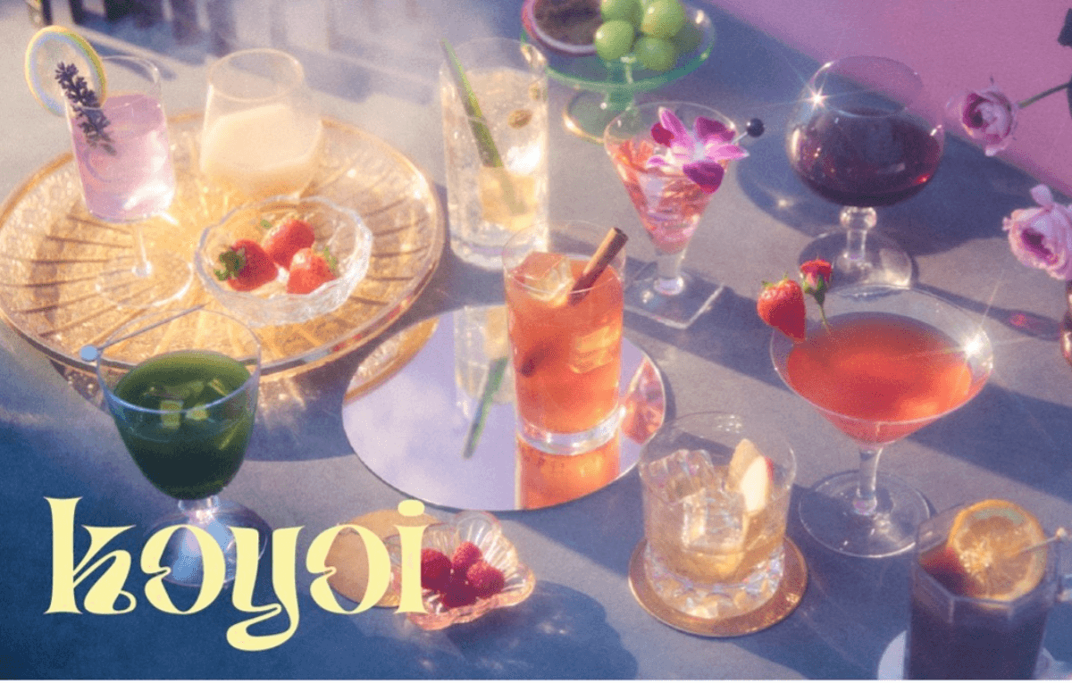 低アルコールクラフトカクテル『koyoi』 – ショップカウンター活用事例