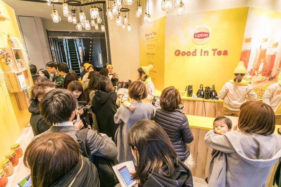 紅茶を通して、元気を届ける場を作る / Lipton ポップアップストアの見出し画像