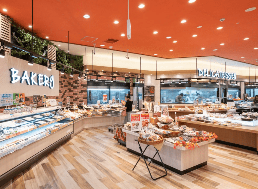 フレスタの店内