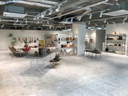 【渋谷駅7分】アパレル展示会やポップアップストアに適した豊富な什器が便利な広々イベントスペース